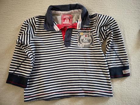 H&m tričko + darček tričko, l.o.g.g.,92