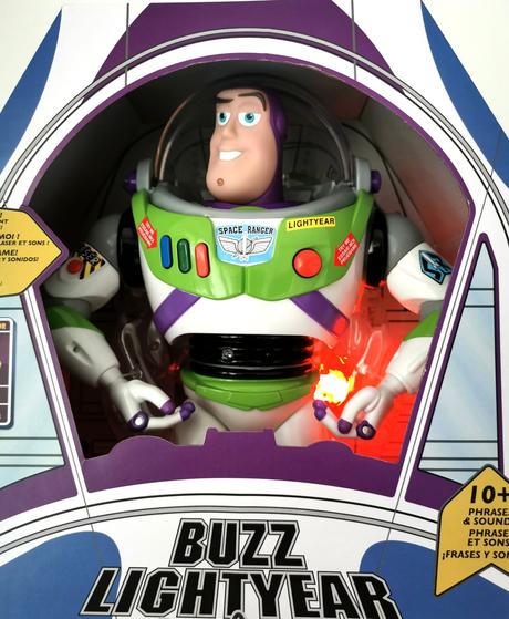 Buzz lightyear toy story interaktívny disney,