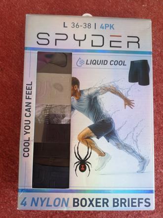 Spyder pánske boxerky 4 ks veľkosť l, l