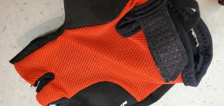 Kratke detske cyklisticke rukavice, decathlon,116