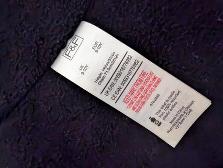 Podšitá zima bunda, f&f,140