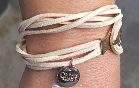 Elegantny semisovy naramok chloe parfum, chloé