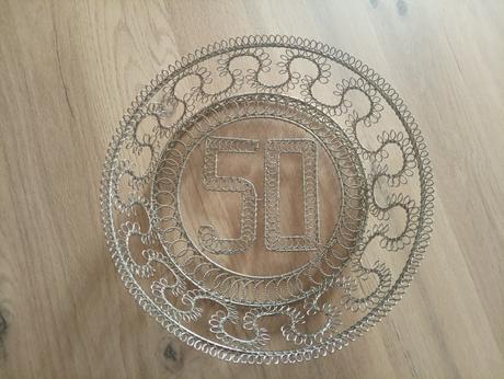 Umelecký drôtený košík, 