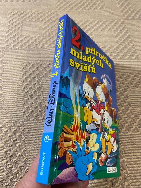 Walt disney 2. příručka mladých svišťů egmont, 