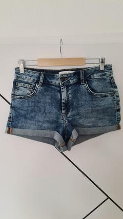Denim riflové šortky, reserved, reserved,s