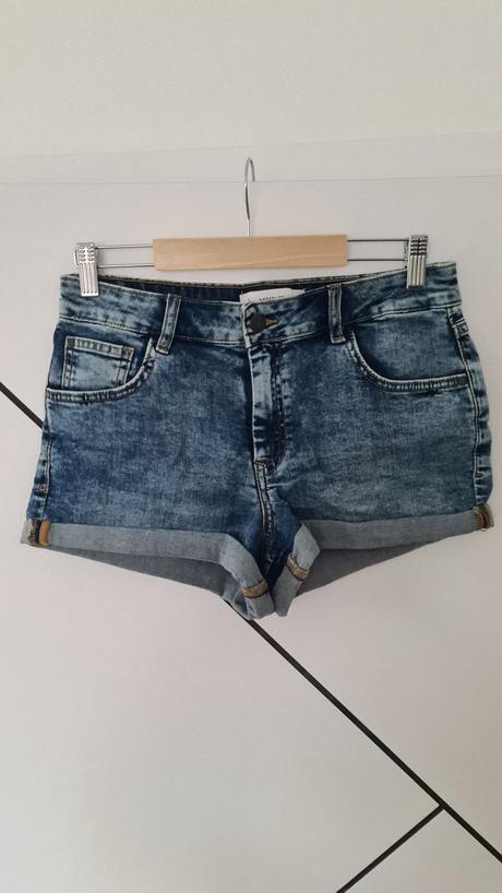 Denim riflové šortky, reserved, reserved,s