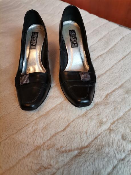 Dámske kožené lodičky, 39