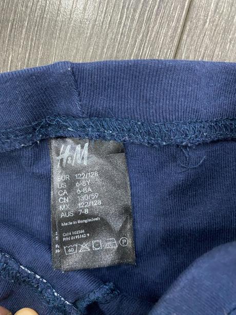 Chlapčenské pyžamo-spodok velk.122/128, h&m,122