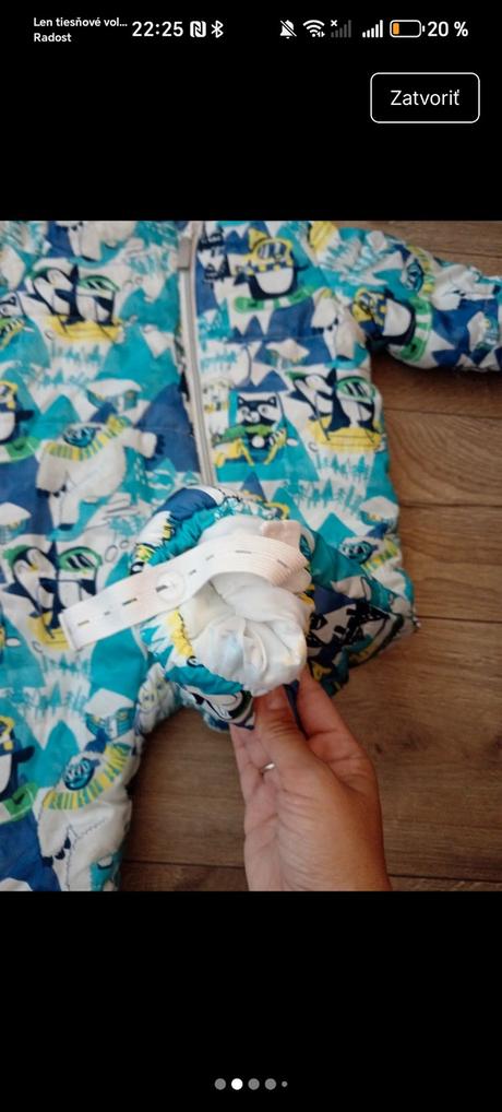 Chlapčenský overal na zimu 86, 86