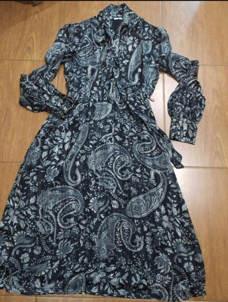 Šaty s plisovanou sukňou, orsay,38