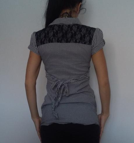 Dámska košeľa  s čiipkovaným motívom tally weijl, tally weijl,s