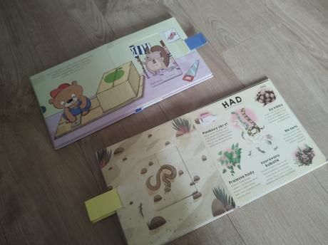 Detské knihy s výsuvnými okienkami, 