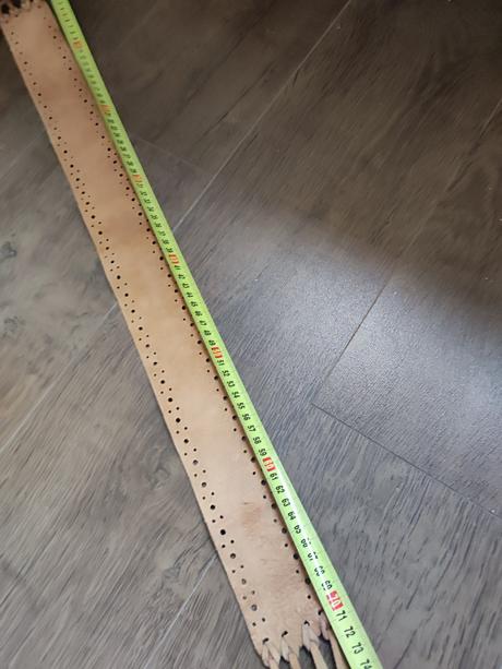 Dámsky kožený opasok, 