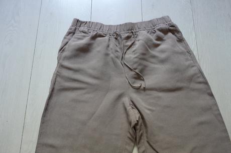 Ľanové nohavice h&m, h&m,s