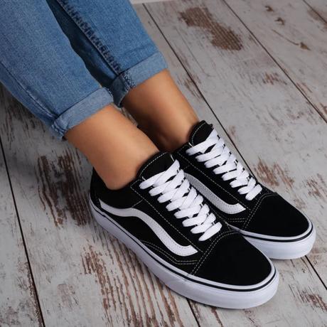 Tenisky vans old skool black white unisex vel. 40, vans,40