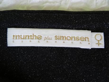 Čierna sukňa munthe plus simonsen, veľ.40, 40