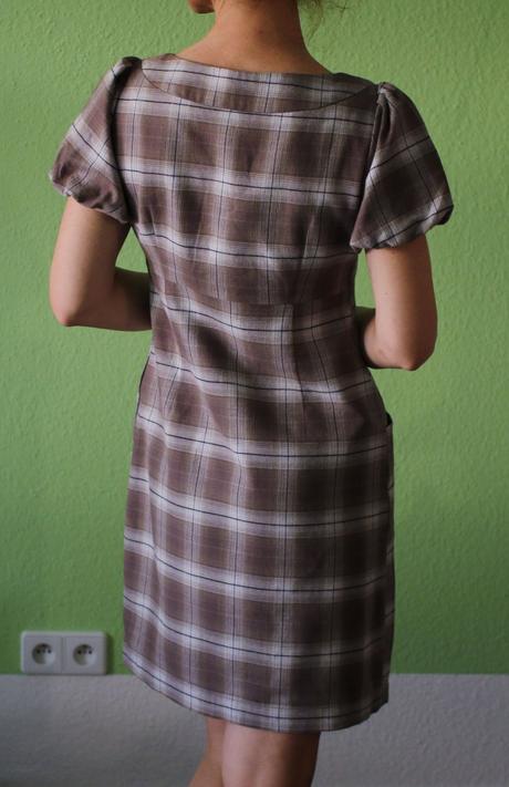 Flanelové šaty h&m, h&m,36