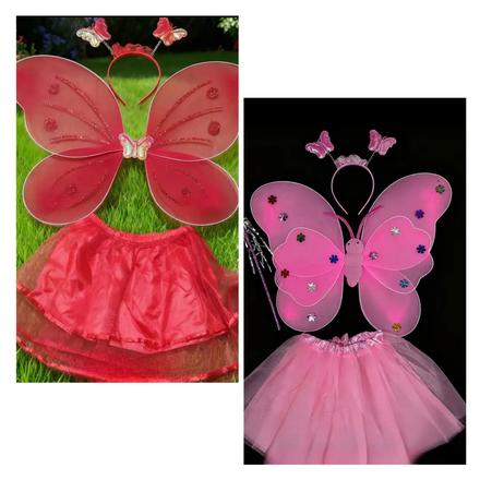 Kostým motýľ, víla s doplnkami,