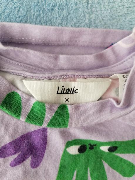 Fialový kompletik, h&m,80