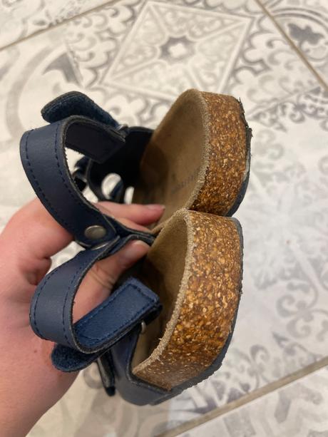 Sandálky korkove kozene ortopedické, reserved,30