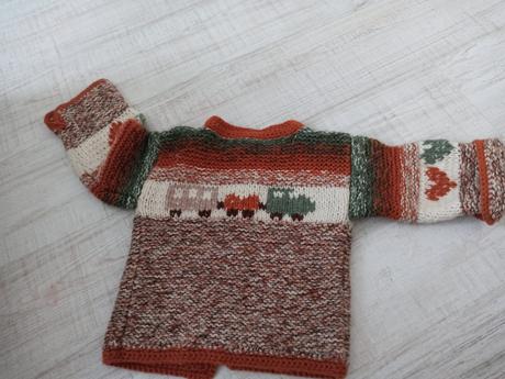 Sveter-kabátik na jeseň, 110