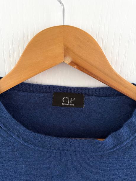 Klasický sveter zo merino vlny, l