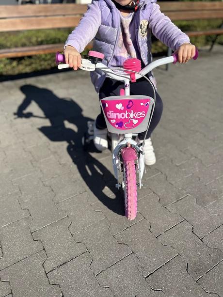 Dievčenský bicykel 12", dino bikes,12