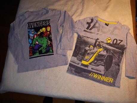 Tričká pre chlapca, 128
