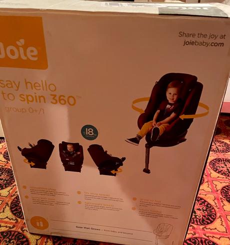 Autosedačka joie spin 360, joie