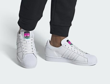 Vel. 41 1/3 adidas superstar south beach, adidas,41