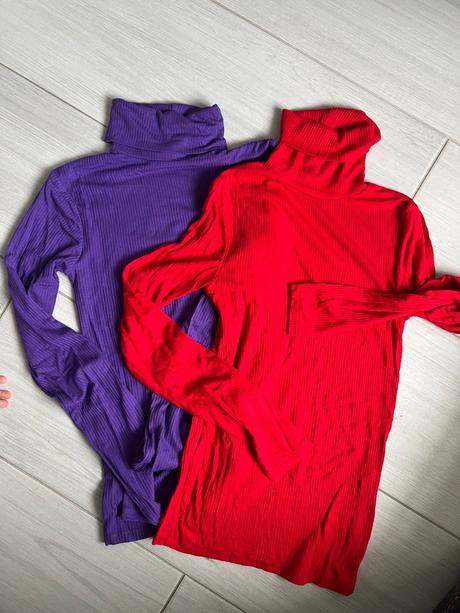 2x rolák červený a fialový zn. amisu xxs/xs, amisu,xs