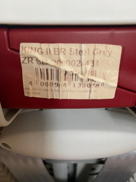 Detská autosedačka römer king ii, britax