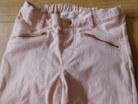 Elastické nohavice, h&m,134