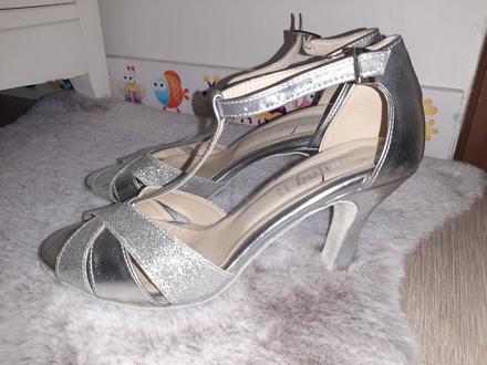 Tanečné - svadobné topánky originál, 38