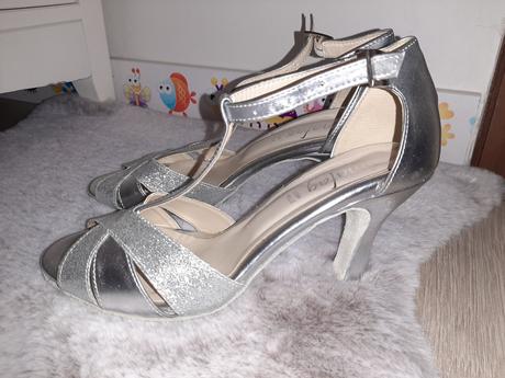 Tanečné - svadobné topánky originál, 38
