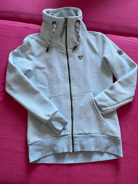 Alife & kicken- nebovomodrá teplá mikina, l