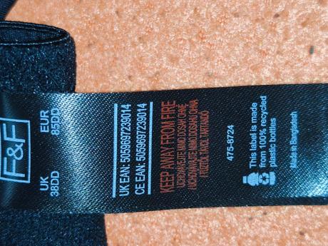 Podprsenka 85 dd, f&f,85d