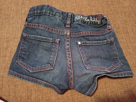 Rifľové kraťasy hello kitty 122, hello kitty,122