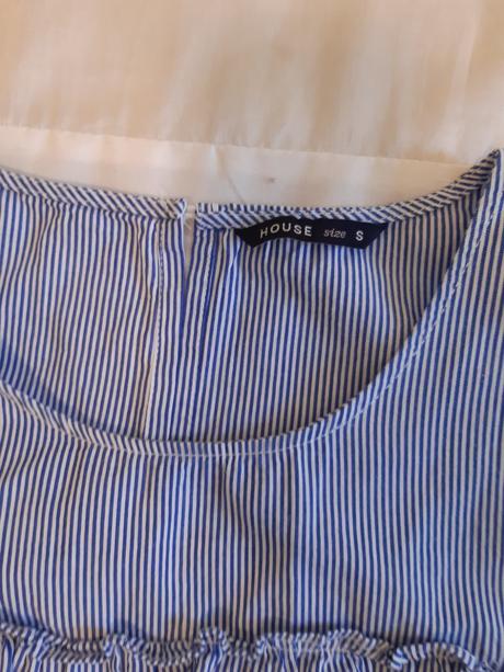 Blúzka a bordove tielko grátis k nej, house,s