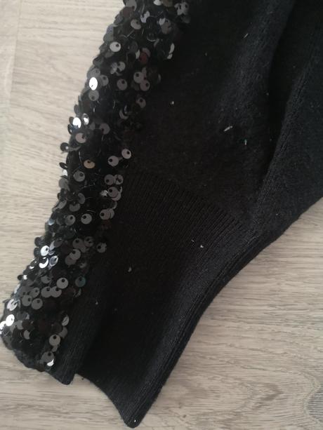 Teplakove nohavice s flitrami, mohito,xs