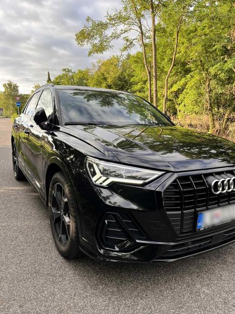 Audi q3 35 2.0 tdi q3 s tronic, čierne, diesel, audi