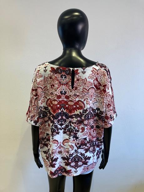 Dámska vzorovaná blúzka s.oliver (46), s.oliver,xxxl