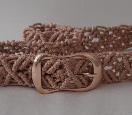 Macrame handmade opasok, 