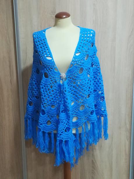 Háčkovaná šatka 42,