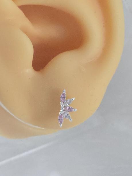 Strieborné náušnice, 