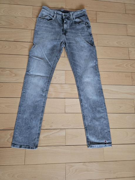 Tmavosivé rifle tommy, tommy hilfiger,152