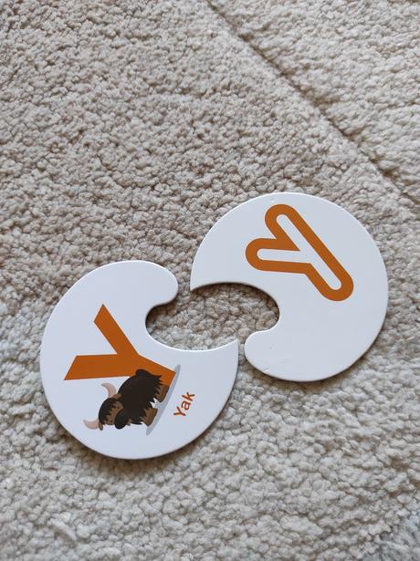 Puzzle abeceda english,