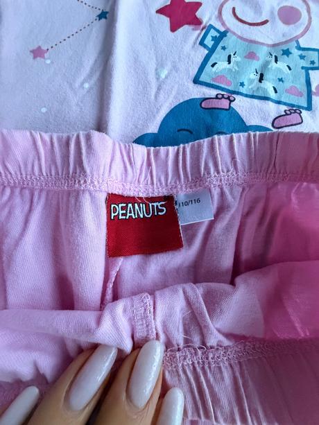 2 sety - letné pyžamká 110, peanuts,110
