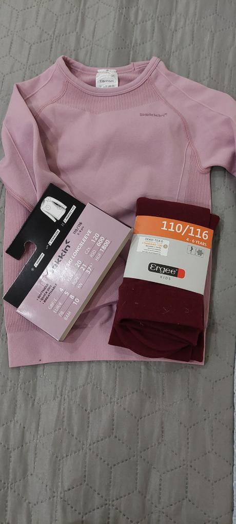 Thermo tričko a pančuchy nové, 116