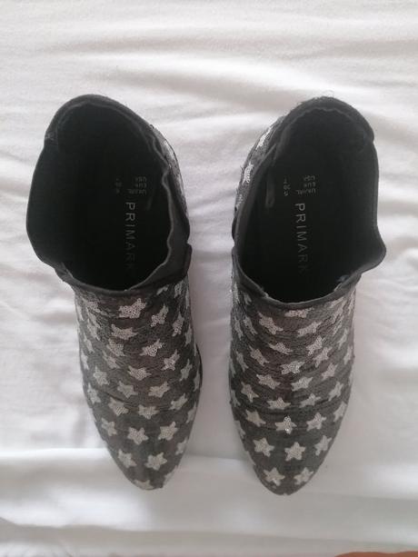 Flitrovane kotniky, primark,38